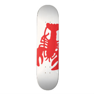 Röd hummer skateboard bräda 20,5 cm