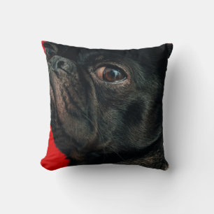 röd hund kudde
