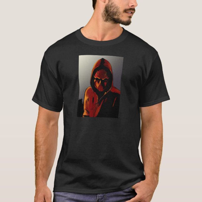Röd huva t-shirt (Framsida)