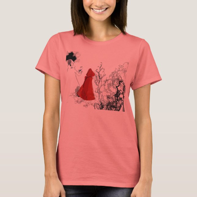 Röd Huva T Shirt (Framsida)