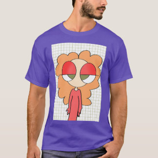 Röd huvud t shirt