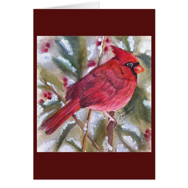 RÖD HUVUDSAKLIG SAKKUNNIG HÄLSNINGSKORT (Framsidan)