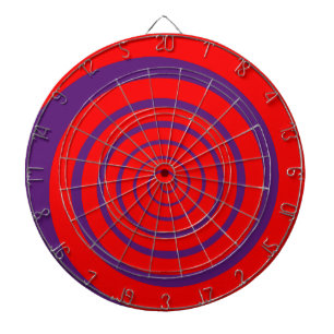 röd hypnotisk bild av spiral darttavla