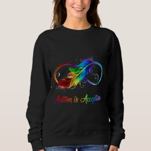 Röd i stället autism är accepterbarhet, inte medve t shirt
