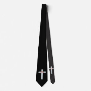 Röd Ichthus kor Slips
