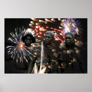 Röd ilsken blick för raket poster