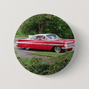 röd impala 1960 knapp