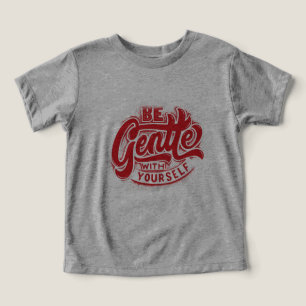 Röd inspirerande citattypografi T-Shirt-design T Shirt