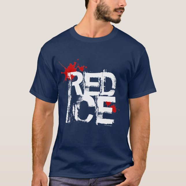 Röd is (hockey) t shirt (Framsida)