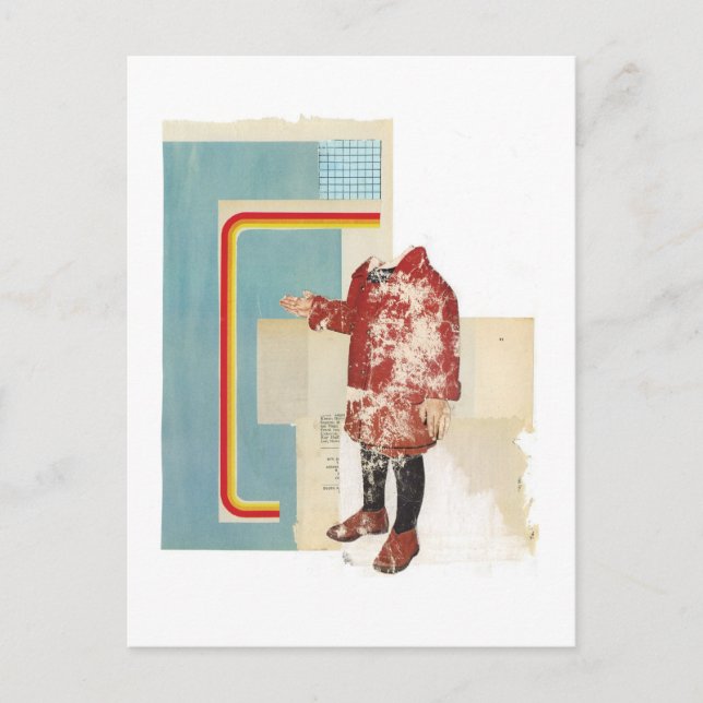 Röd Jacka Vykort (Framsida)