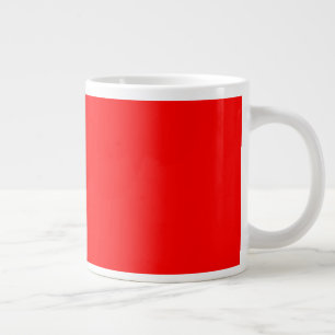 Röd jätte kaffemugg jumbo mugg