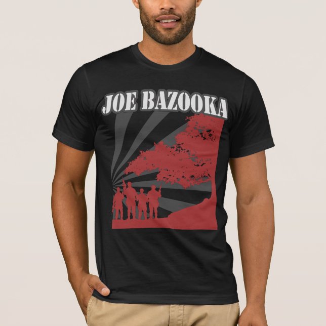 Röd JB2 grått n Tee Shirt (Framsida)