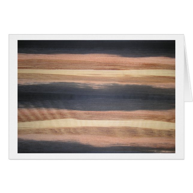 Röd jord hälsningskort (Framsidan Horizontal)