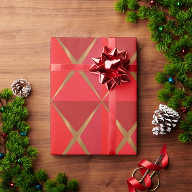 Röd Joyoux Noel Presentpapper (Julgåva)