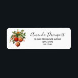 Röd jul Baubles med Holly Festive Returadress Etikett<br><div class="desc">Adressetiketter med illustration av vintage stil. Tre röda jultomter omgivna av grönt och bär. Snyggtens återutformning.</div>