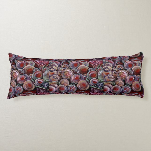 Röd jul, Bollar Kroppskudde (Framsidan)