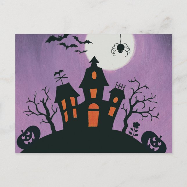 Röd jul-Dekoration Joy Helg Vykort (Framsida)