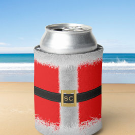 Röd jul i juli Santa Party Kan kylare