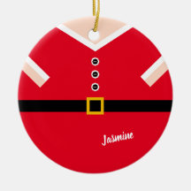 Röd julbalett Santa Kostym