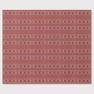 Röd julfest presentpapper