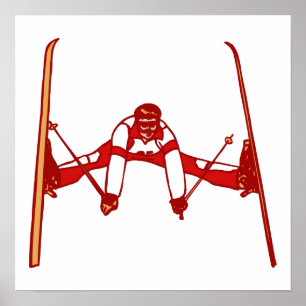Röd Jumper Poster