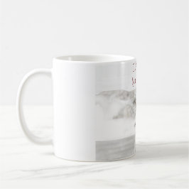 Röd kardinal "Jag är alltid med dig" Mugg