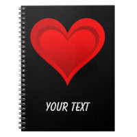 RÖD KÄRLEK HEART + text och idéer
