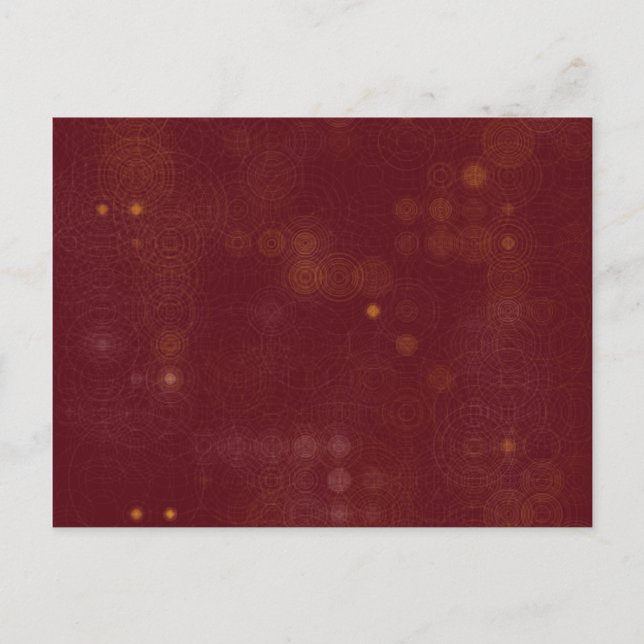 Röd Karpett Vykort (Framsida)