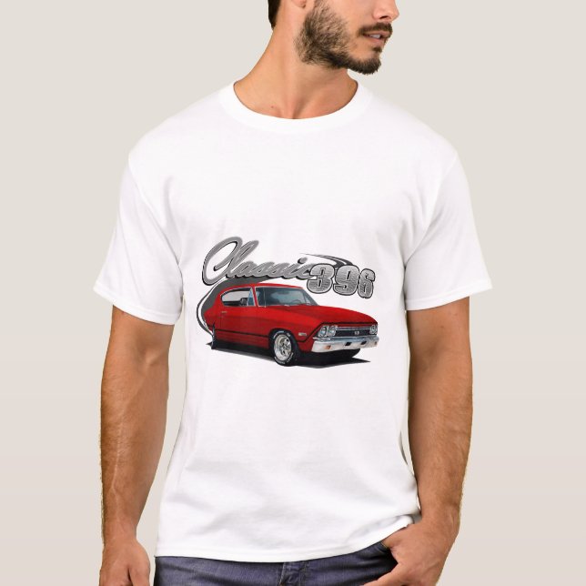 Röd klassiker för skurkroll t shirt (Framsida)