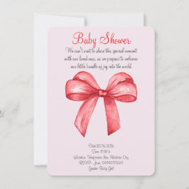 Röd knut för kur med inre vattenfärg spara datumet