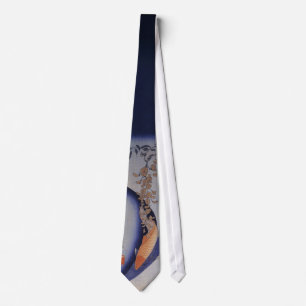 Röd Koi fiskTie Slips