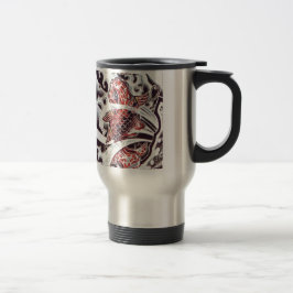 Röd Koi-tatuering Design Resemugg