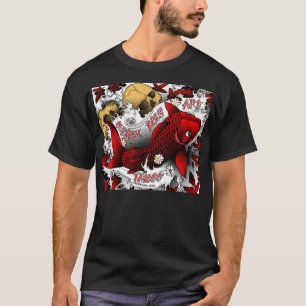 röd koi tee