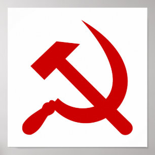 Röd kommunism hämmar och avskyr poster