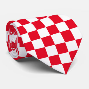 Röd kontrollerad slips