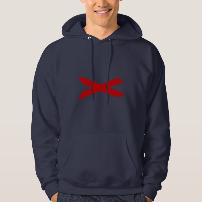 Röd Kor Red Hoodie (Framsida)