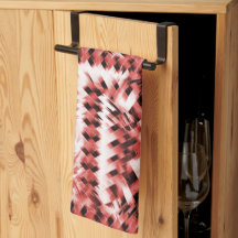 Röd korsning av rand med övertoning eller polering