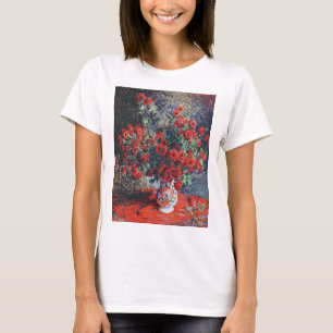 Röd krysantemum, Monet T Shirt