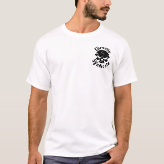 Röd kryssningskjorta tee