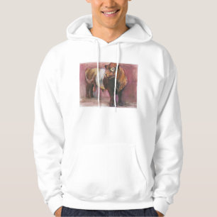 Röd kuten Galloway för Zeus tjur 2006 Sweatshirt