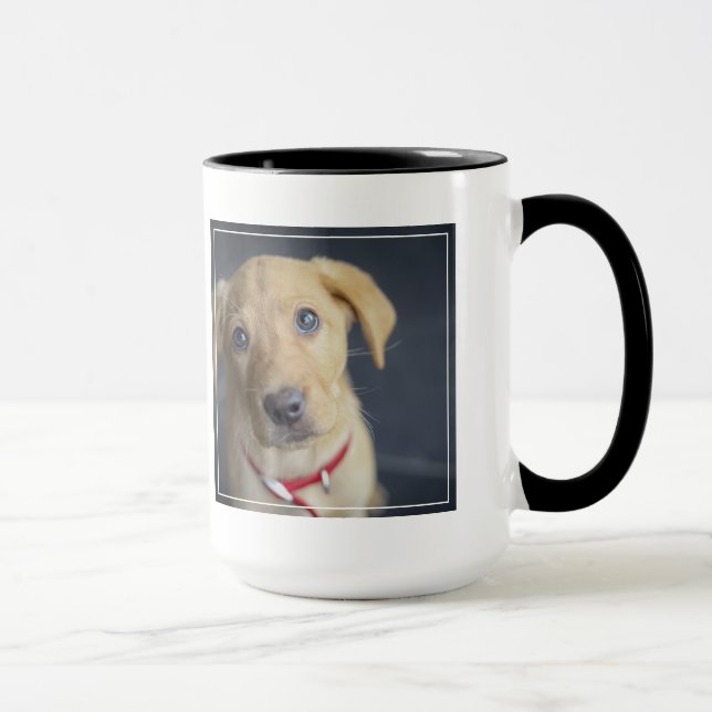 Röd Labrador för räv valp Mugg (Höger)