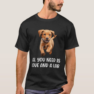 Röd Labrador Fox All You Need Labrador Retriever M T Shirt