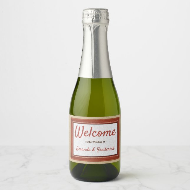 Röd läder på Cream Suede (Framsida)