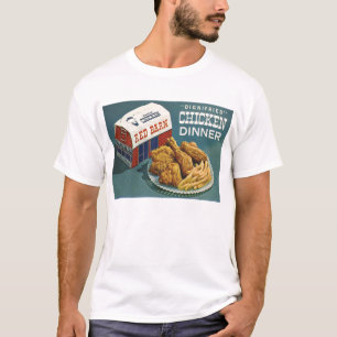 RÖD LADUGÅRD: "DIGNIFRIED ", T SHIRT