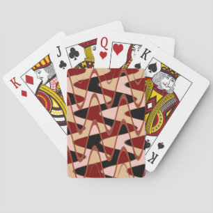 Röd ladugårdabstrakt 4, 2015 (fotoet) SVP-bilder Casinokort