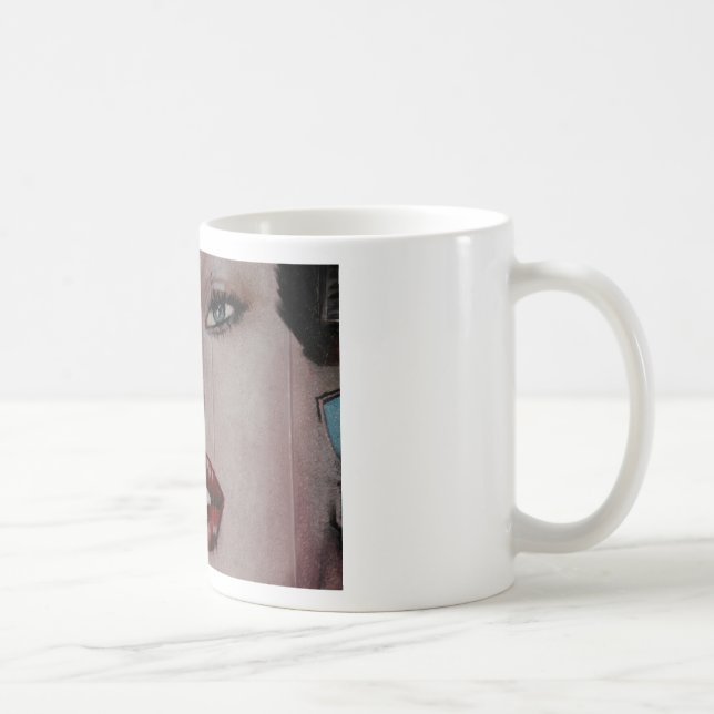 _Röd läppar Kaffemugg (Höger)