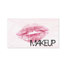 Röd läppar med rosamarmorbakgrund