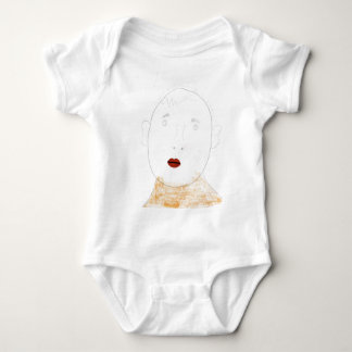 Röd läppar tee shirt