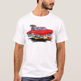 Röd lastbil 1966 för El Camino Tee