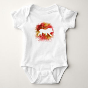 Röd Lejon T Shirt